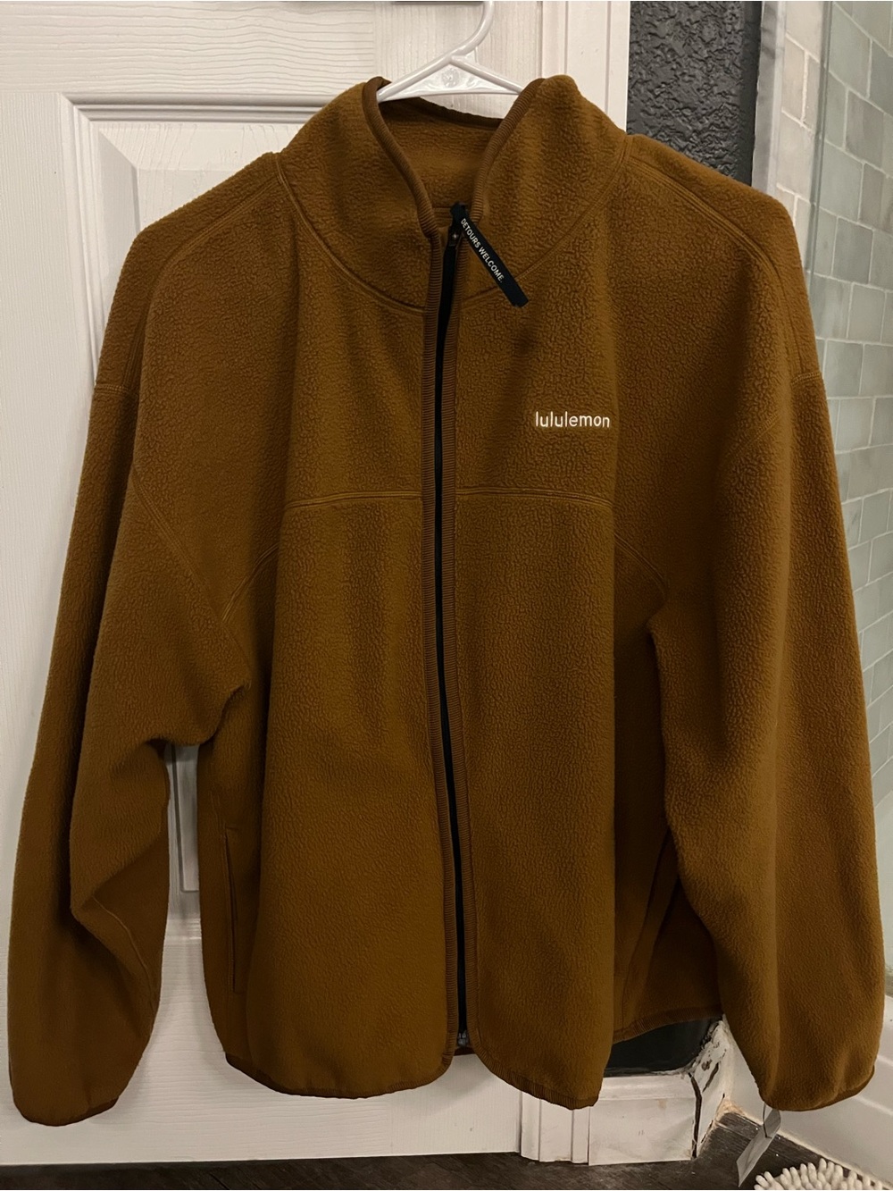Lululemon Tumbled Fleece Full Zip Up Jacket